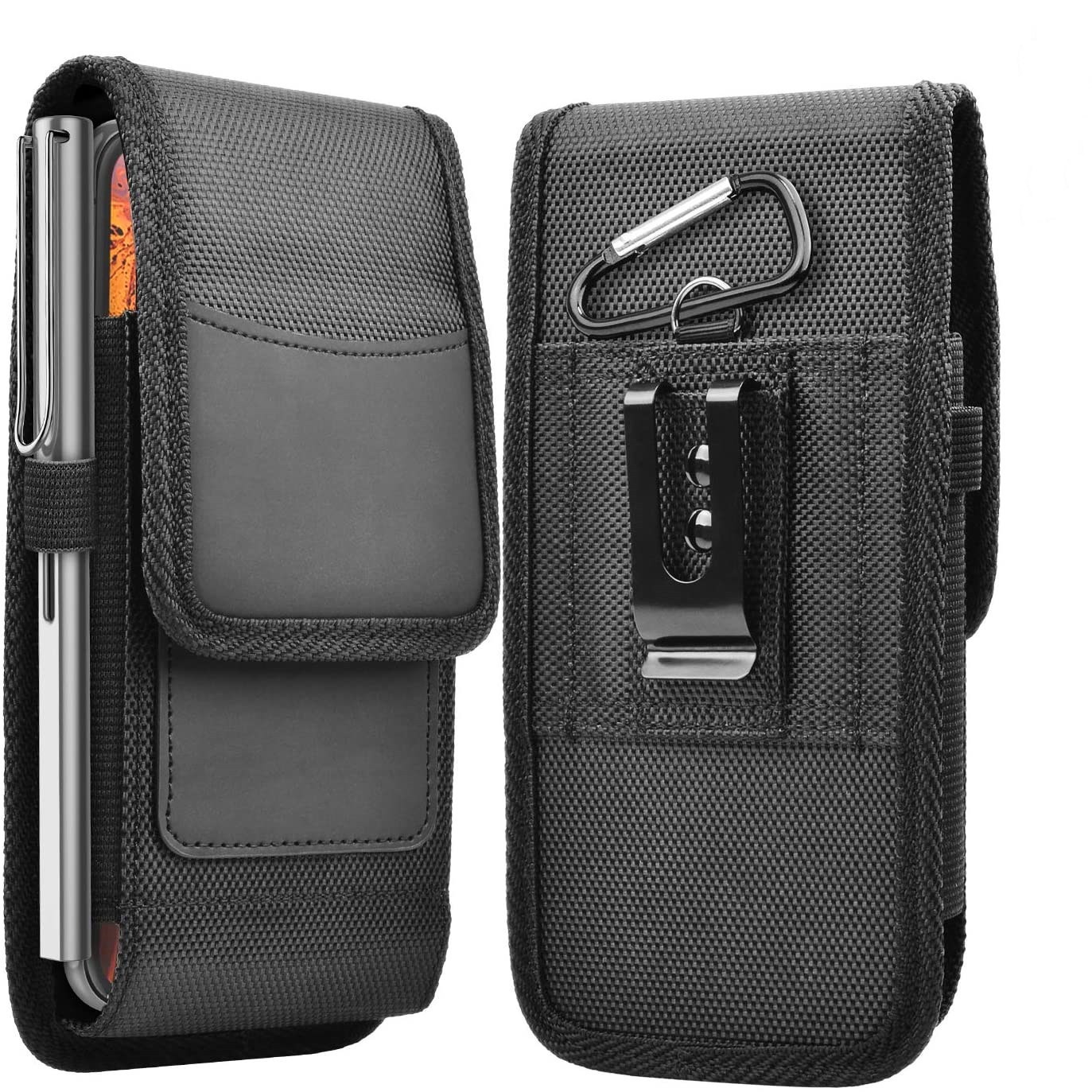 Travel Accessories Wallet - 男性電話ホルスター携帯電話ループホルスターベルトクリップウエストバッグランニング旅行キャンプ電話ポーチオックスフォード布財布カードホルダー