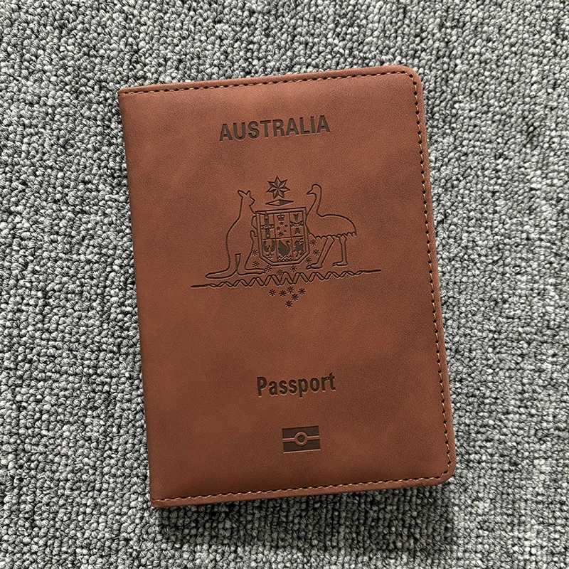 Travel Accessories Wallet - RFID-パスポート保護カバー,オーストラリアのパスポートホルダー,トラベルウォレット,IDカードプロテクター