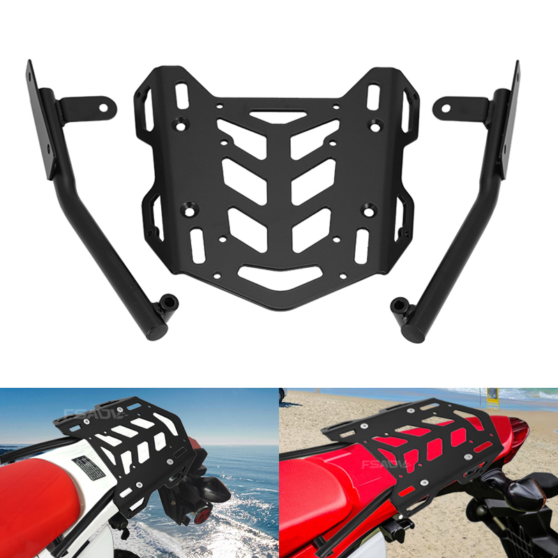 Luggage Cover Protector - ホンダCRF250LオートバイリアラゲッジラックCRF 250L CRF250MラリーL 2021 2022 2023トップケースリアラックキャリア対応