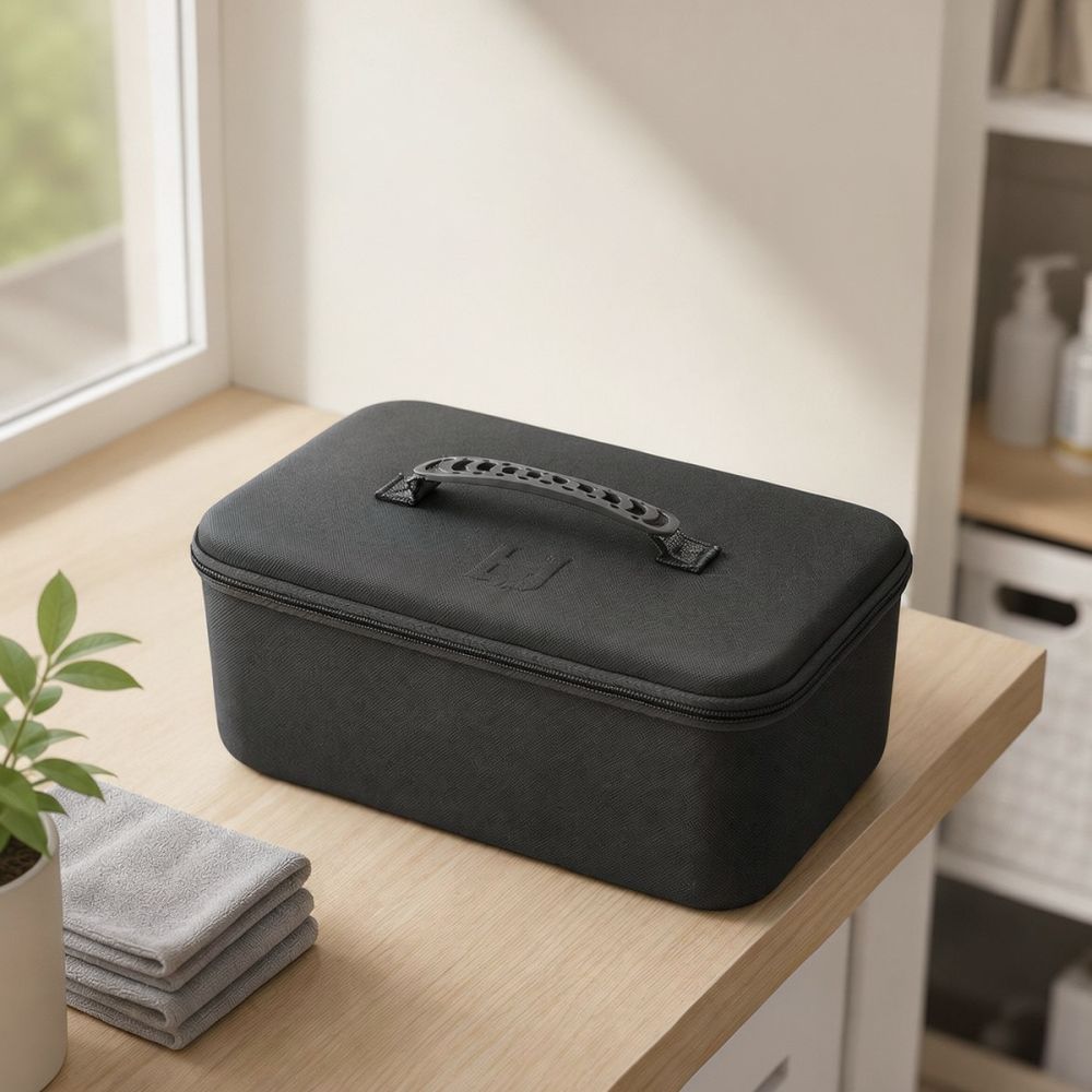 Travel Accessories Organizer Bag - Hutt C7窓清掃ロボット用、頑丈な収納バッグ。EVA製キャリングケース、持ち運び可能な収納ボックス、アクセサリー収納、旅行用。