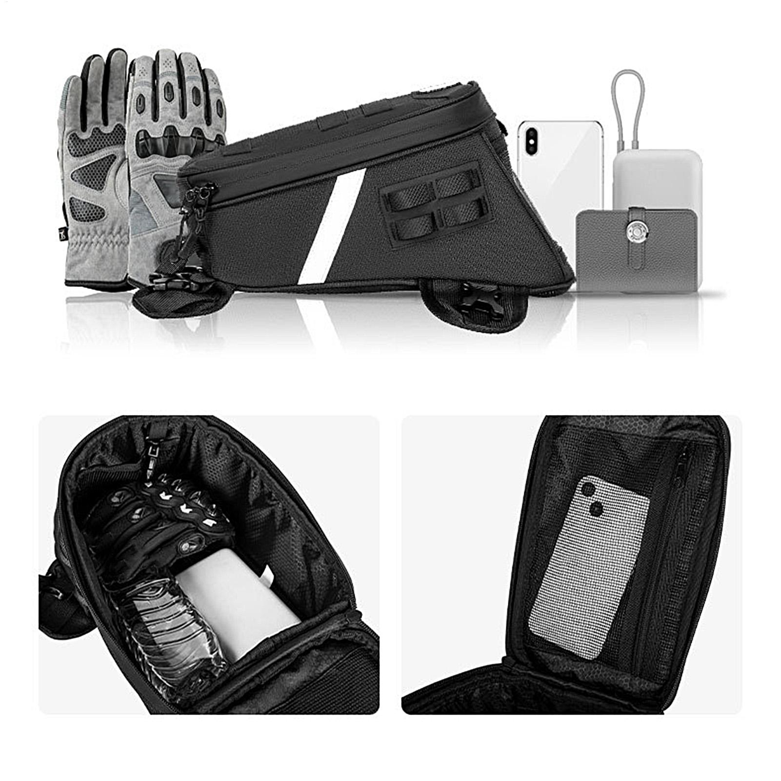 オートバイタンクバッグ 5L 滑り止め反射オーガナイザー エ - Travel Accessories Organizer Bag のレビューと価格