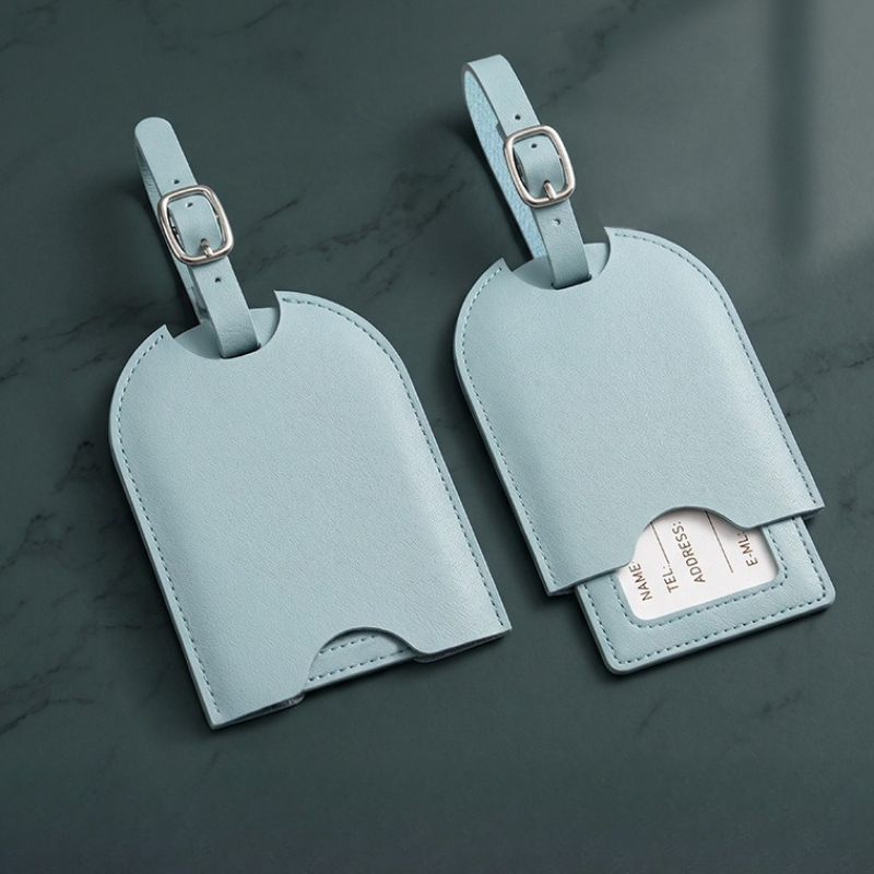 男性女性 PU レザーかわいい荷物タグスーツケースアドレスラ - Travel Accessories Aesthetic のレビューと価格