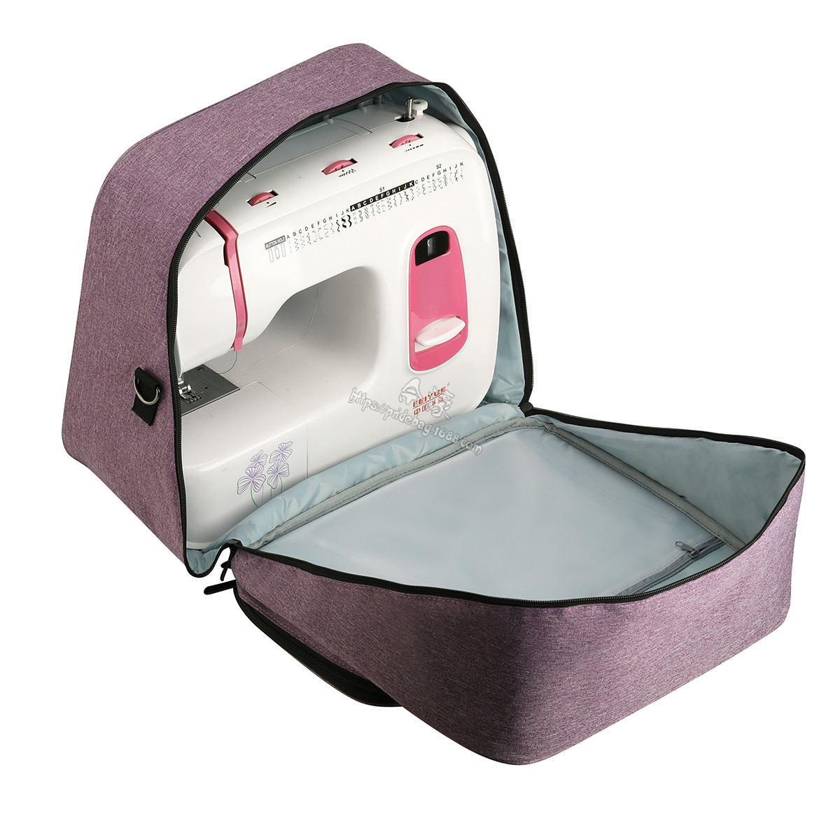 大型ミシンバッググレーカラー収納袋トート多機能ポータブル旅行 - Travel Accessories Organizer Bag のレビューと価格