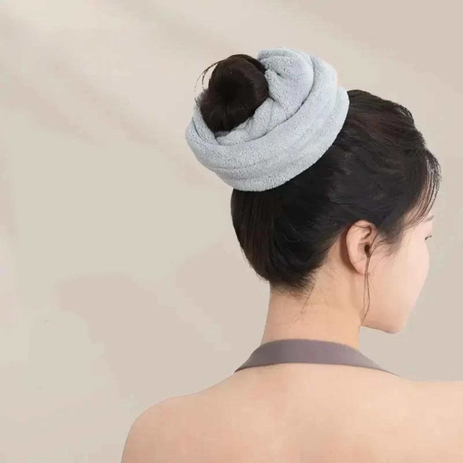 1PC 吸収性ヘアタオルシュシュ速乾性ヘアラップ女性用ソフト - Travel Accessories Aesthetic のレビューと価格