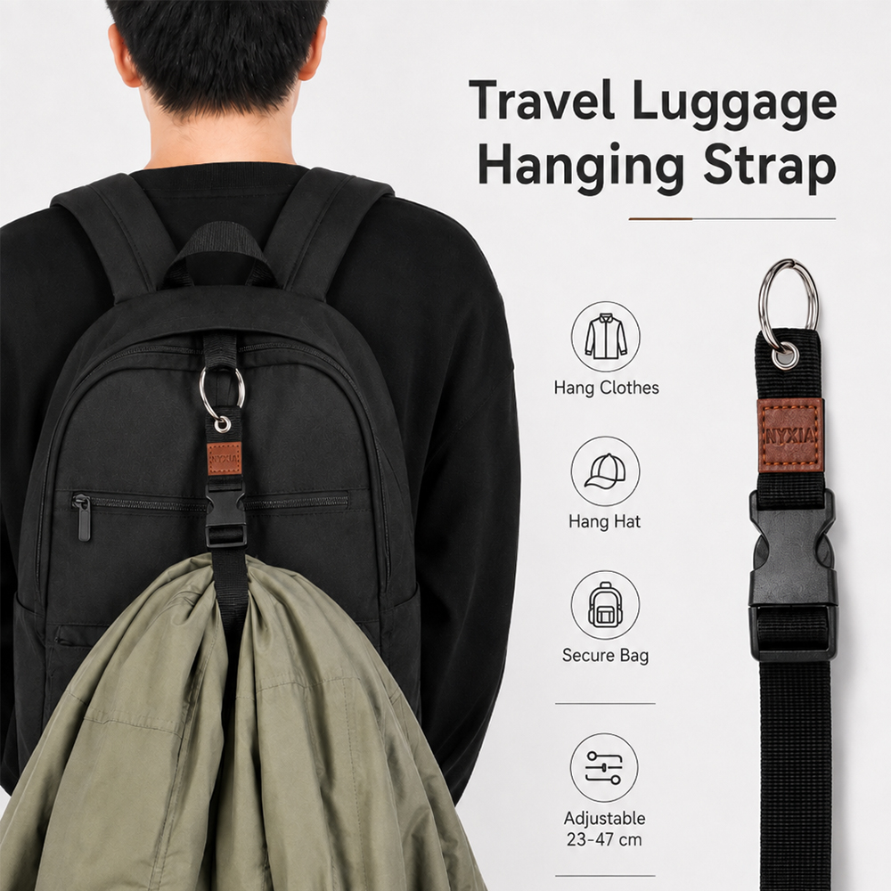 ポータブル盗難防止荷物ストラップ耐久性のある屋外バックル男性 - Travel Accessories Aesthetic のレビューと価格